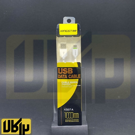 تصویر  کابل تبدیل USB به MICRO کینگ استار مدل KS07 A طول 1 متر