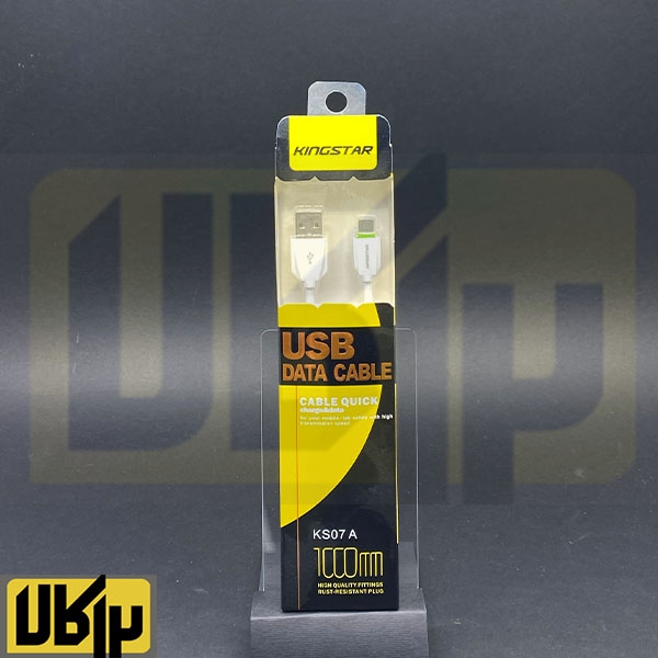 تصویر  کابل تبدیل USB به MICRO کینگ استار مدل KS07 A طول 1 متر