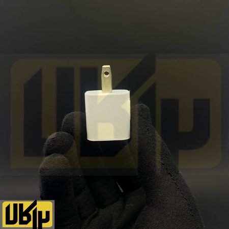 تصویر  شارژر اورجینال دیواری اپل مدل MB707ZM/B آیفون x