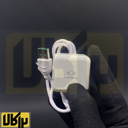 تصویر  شارژر دیواری لیتانگ مدل LT-TZ-07 به همراه کابل تبدیل لایتنینگ