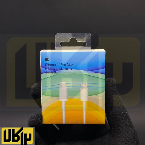 تصویر  کابل تبدیلUSB_C به لایتنینگ iphone 11pro max طول 1 متر