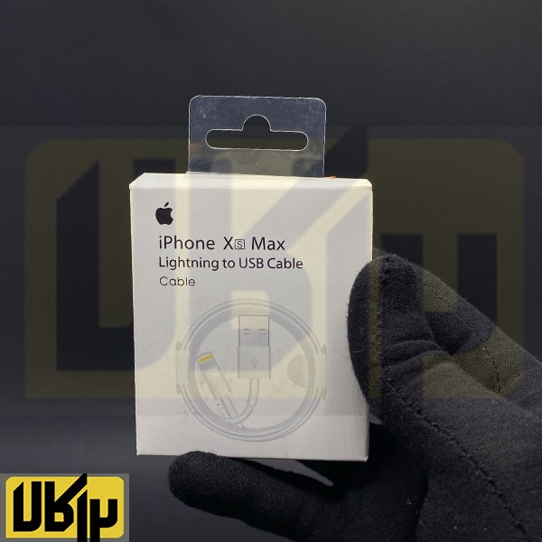 تصویر  کابل تبدیل USB به لایتنینگ مدل xs max مدل MD818ZMA طول یک متر