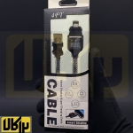 تصویر  کابل تبدیل USB به لایتنینگ 4ft مدل 2586 طول 1 متر