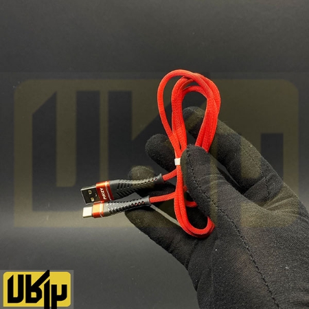 تصویر  کابل گوشی موبایل PINZY USB Type-C مدل C12 طول 1 متر