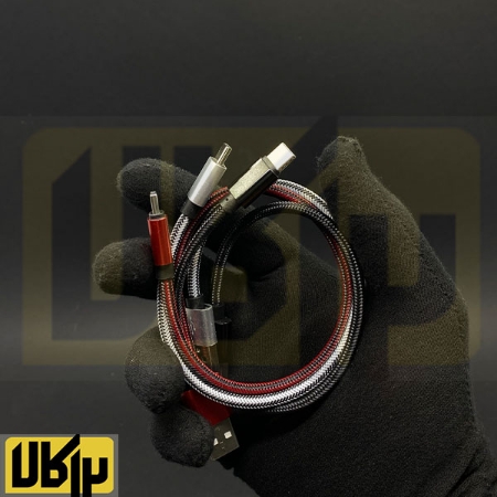 تصویر  کابل کوتاه تبدیل USB به type c  کنفی