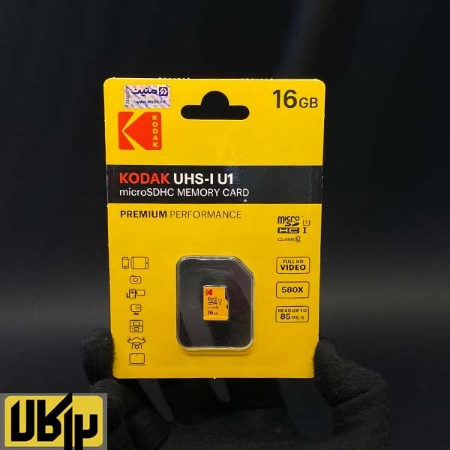 تصویر  کارت حافظه microSDHC امتک کداک کلاس 10 استاندارد UHS-I U1 سرعت 85MBps 580Xظرفیت۱۶ گیگابایت