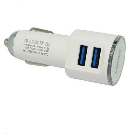 تصویر  شارژر فندکی مدل DL-C29 همراه با کابل microUSB 