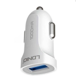 تصویر  شارژر فندکی الدینیو مدل DL-C17 همراه با کابل microUSB