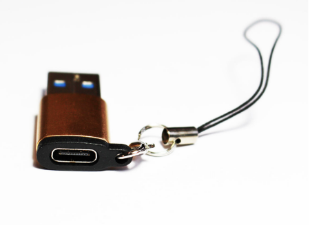 تصویر  مبدل USB به USB-C مدل F18