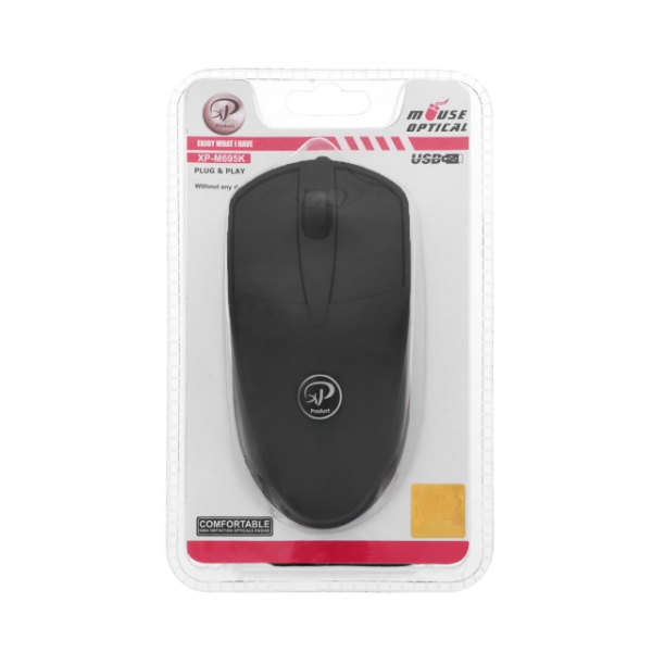 تصویر  ماوس باسیم XP Product مدل XP-M695K - مشکی