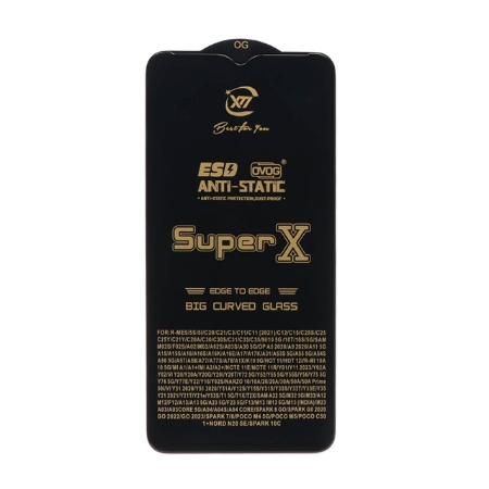 تصویر  محافظ صفحه نمایش آنتی استاتیک Full Cover Super X مدل A03 Core
