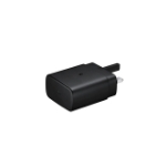 تصویر  شارژر دیواری سه پین 45W فست و PD تک پورت SAMSUNG Type-C مشکی