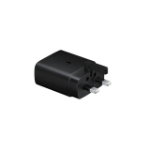 تصویر  شارژر دیواری سه پین 45W فست و PD تک پورت SAMSUNG Type-C مشکی