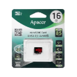 تصویر  کارت حافظه microSDHC اپیسر مدل AP16G کلاس 10 استاندارد UHS-I U1 سرعت 85MBps ظرفیت 16 گیگابایت