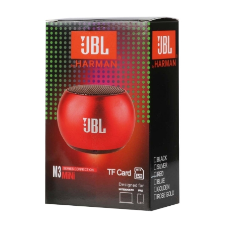 تصویر  اسپیکر پرتابل رم خور JBL مدل Mini M3 - مشکی