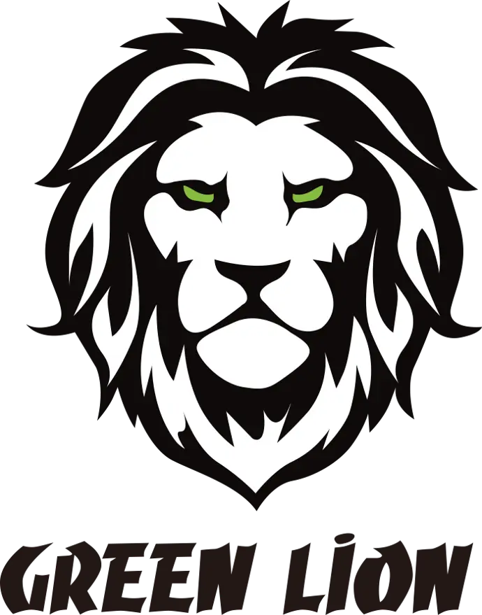 green lion
