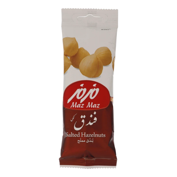 تصویر  فندق نمکی مزمز - 30 گرم