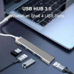 تصویر  هاب 4 پورت USB-C مدل SUPER FAST TYPE-C