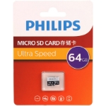 تصویر  رم میکرو 64 گیگ فیلیپس Philips Ultra Speed U3 A1 V30