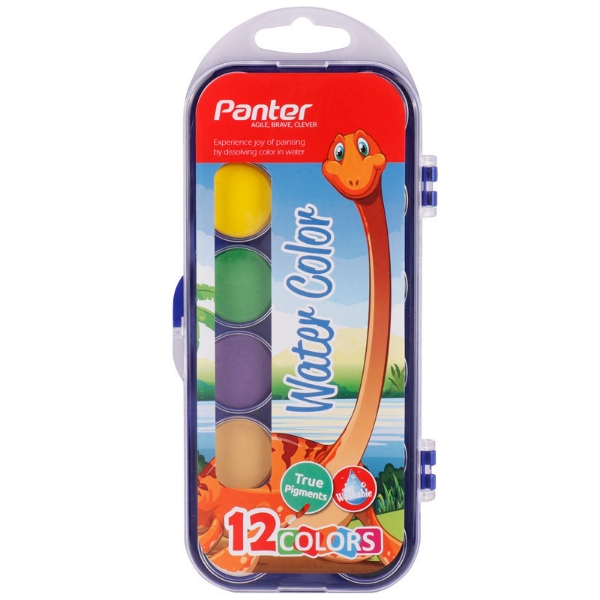 تصویر  آبرنگ 12 رنگ پنتر Panter PWC102