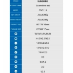 تصویر  ست پیچ گوشتی تعمیرات موبایل Sunshine SS-5118