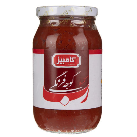 تصویر  کنسرو رب گوجه فرنگی کامبیز 500 گرم