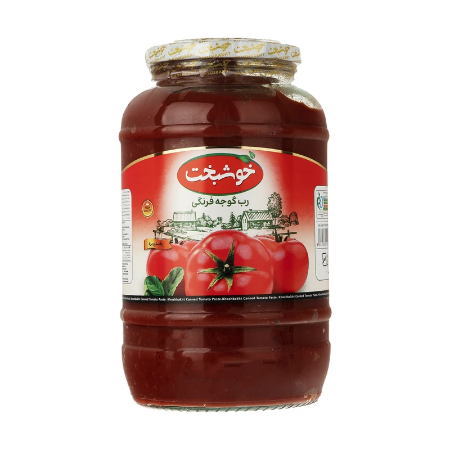تصویر  رب گوجه فرنگی خوشبخت - 1.5 کیلوگرم