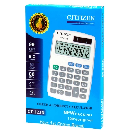 تصویر  ماشین حساب سیتیزن Citizen CT-222N