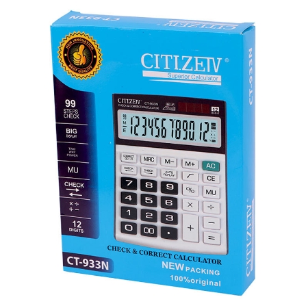 تصویر  ماشین حساب Citi.Zetv CT-933N